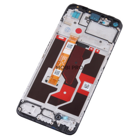 Дисплей для Realme 9i (RMX3491) модуль с рамкой Черный - OR