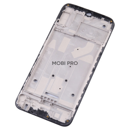 Рамка дисплея для Tecno Spark 4 (KC8) Черный (возможен дефект ЛКП)