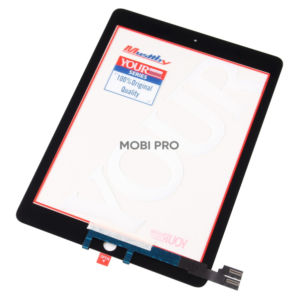 Стекло для переклейки MUSTTBY iPad Pro 9.7 в сборе с тачскрином и OCA 100% Черный