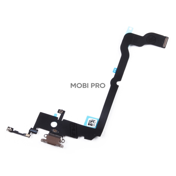 Шлейф для iPhone Xs Max (A1921/A2101) на системный разъем/микрофон Золото