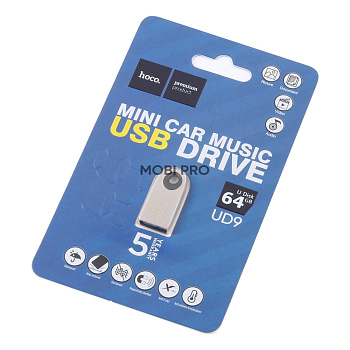 USB-флеш (USB 2.0) 64GB Hoco UD9 Insightful Серебро