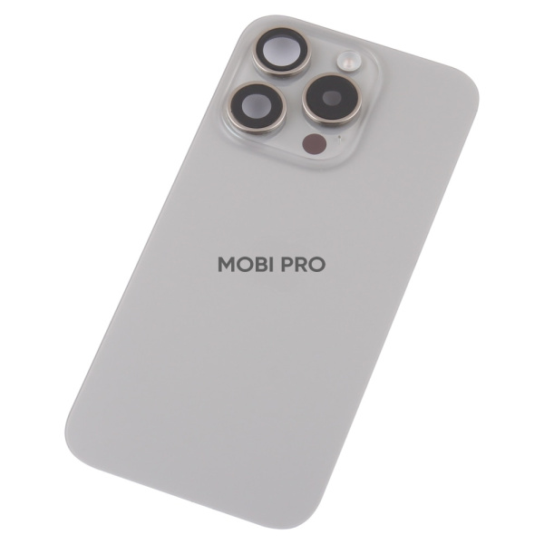 Задняя крышка для iPhone 15 Pro в сборе с разбора Серый - OR