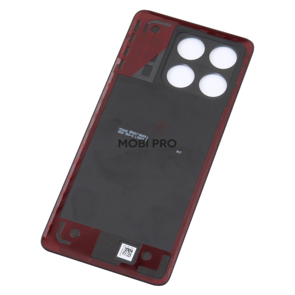 Задняя крышка для Xiaomi Poco X6 Pro 5G (2311DRK48G) Черный - Премиум