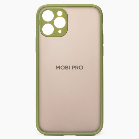 Чехол-накладка - PC041 для "Apple iPhone 11 Pro" (green/black)