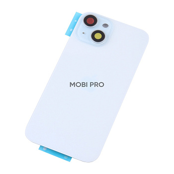 Задняя крышка для iPhone 15 в сборе Голубой - OR