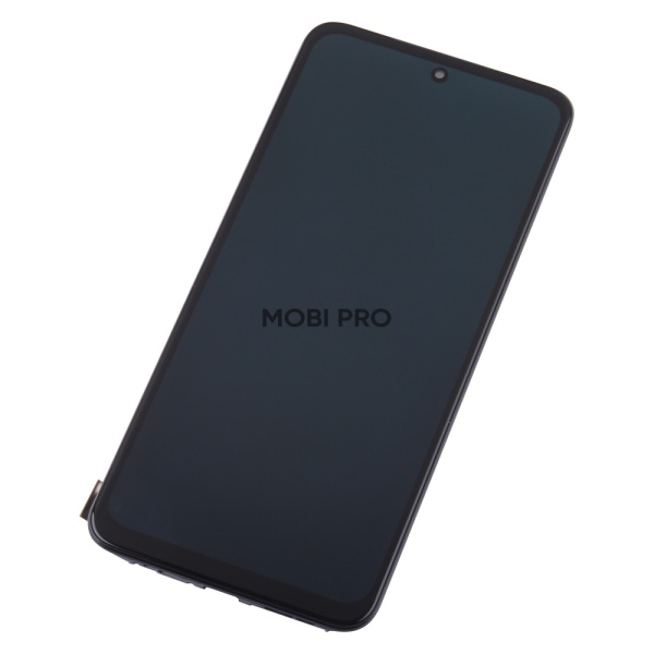 Дисплей для Xiaomi Redmi Note 12S (23030RAC7Y) модуль с рамкой Черный - (OLED)