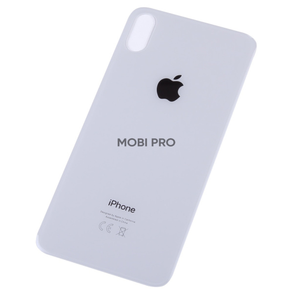 Задняя крышка для iPhone Xs Max с увелич.вырезом под камеру Белый - OR
