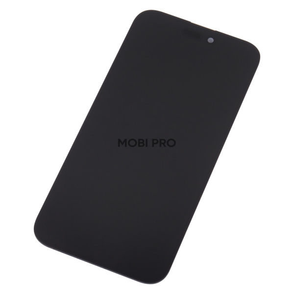 Дисплей для iPhone 14 Pro Max в сборе с тачскрином Черный - (Soft OLED, Full HD, 120 Гц) (с верификацией = с привязкой без ошибки)