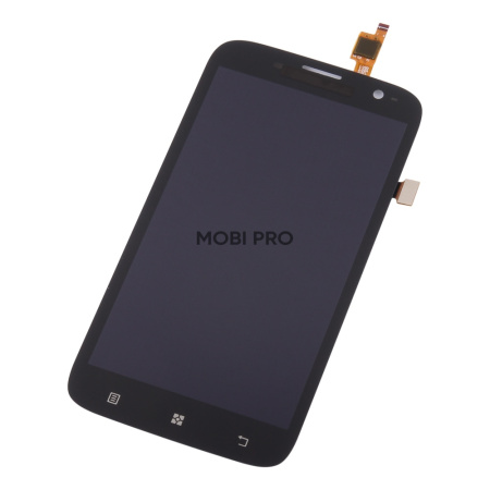 Дисплей для Lenovo A859 в сборе с тачскрином Черный - Оптима