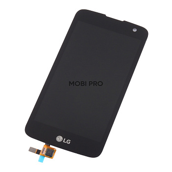 Дисплей для LG K4 LTE (K130E/K120/K4) в сборе с тачскрином Черный - Оптима