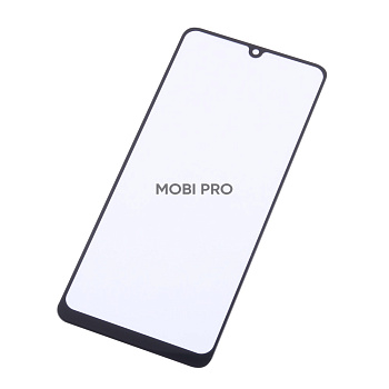 Стекло для переклейки Samsung Galaxy A31 (A315F) Черный