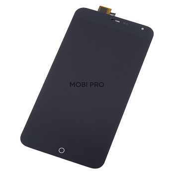 Дисплей для Meizu MX4 в сборе с тачскрином Черный - Оптима