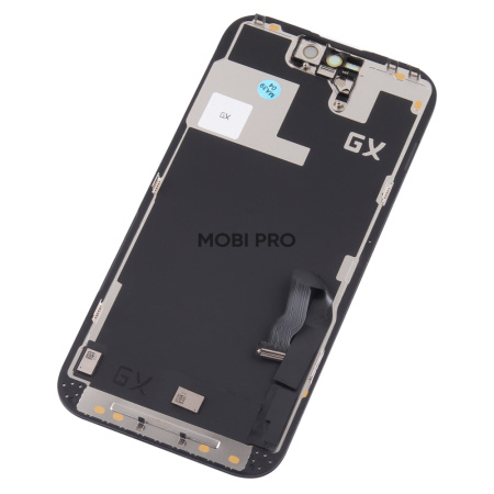 Дисплей для iPhone 14 Pro (A2891) в сборе с тачскрином Черный GX (площадка под IC)