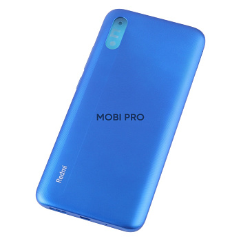 Задняя крышка для Xiaomi Redmi 9A (M2006C3LG) Синий - Премиум