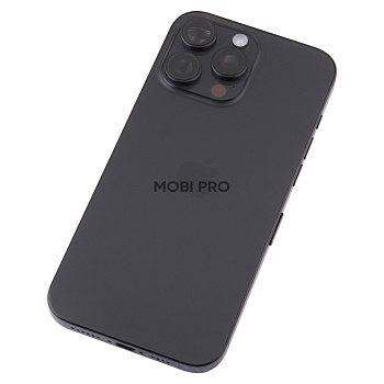 Корпус для iPhone 16 Pro Max в сборе с задней крышкой и шлейфами Черный Снятый - OR