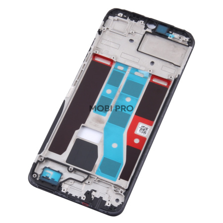 Рамка дисплея для Realme C51 (RMX3830) Черный (возможен дефект ЛКП)