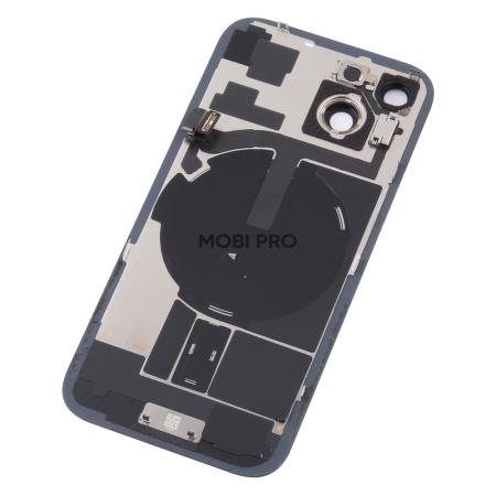 Задняя крышка для iPhone 15 в сборе с разбора Черный - OR