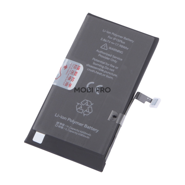 АКБ для iPhone 15 Plus - JCID усиленная 4620 mAh