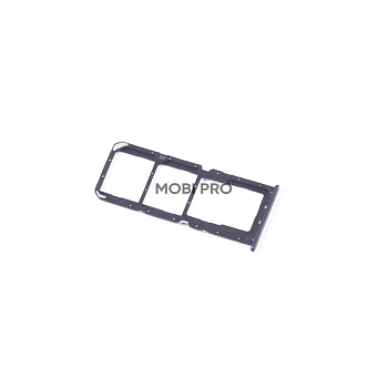 Держатель SIM для Realme C30 (RMX3581) Черный