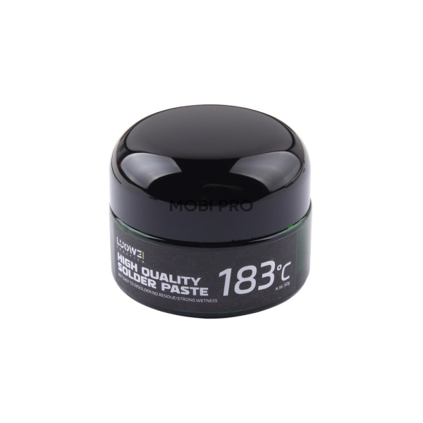 Паста паяльная Luowei LW-SP1 (50 г, среднетемпературная 183°C, бессвинцовая)