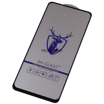 Защитное стекло "Премиум" для Xiaomi Redmi Note 9 Черный