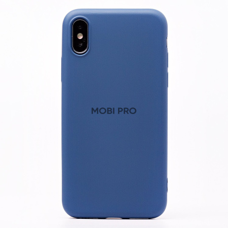 Чехол-накладка Activ Full Original Design для "Apple iPhone X/iPhone XS" (blue)