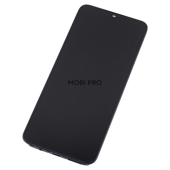 Дисплей для Xiaomi Poco C40 (220333QPG) модуль с рамкой Черный - OR