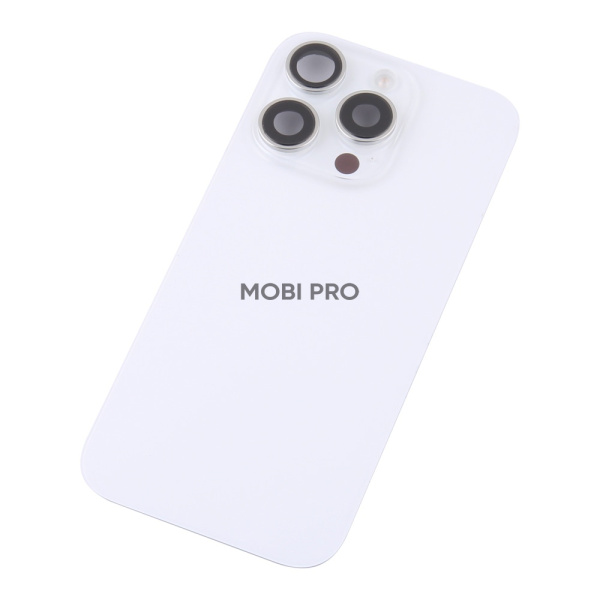 Задняя крышка для iPhone 16 Pro в сборе с разбора Белый - OR