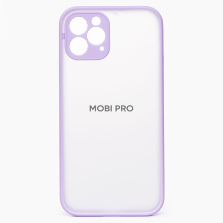 Чехол-накладка - PC041 для "Apple iPhone 12 Pro Max" (light violet/white)