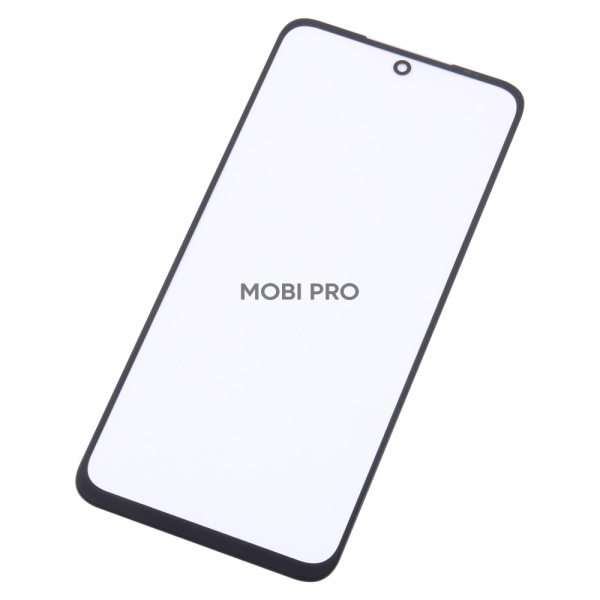 Стекло для переклейки Xiaomi Redmi 10 (21061119DG) в сборе с OCA пленкой Черный - OR (Mitsubishi)