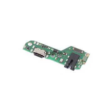 Шлейф для Infinix GT 30 (X6876) плата на системный разъем/микрофон - Премиум