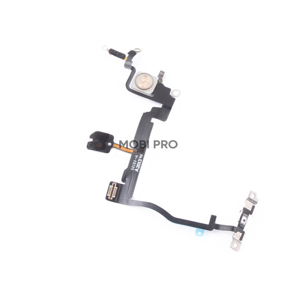 Шлейф для iPhone 11 Pro (A2215) на кнопку включения/микрофон/вспышку - Премиум