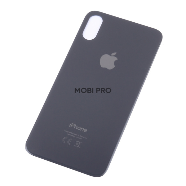 Задняя крышка для iPhone Xs с увелич.вырезом под камеру Черный - OR