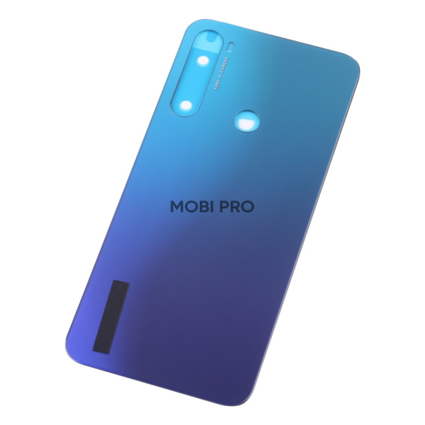 Задняя крышка для Xiaomi Redmi Note 8/8 2021 (M1908C3JC/M1908C3JGG) Синий - Премиум