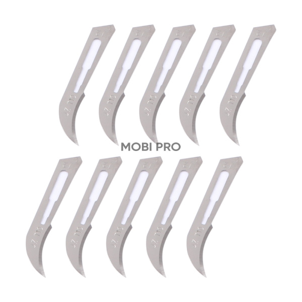 Лезвия для скальпеля №12 (10 шт.)