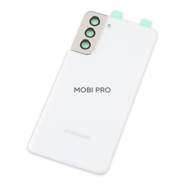 Задняя крышка для Samsung Galaxy S21 (G991B) Белый - Премиум