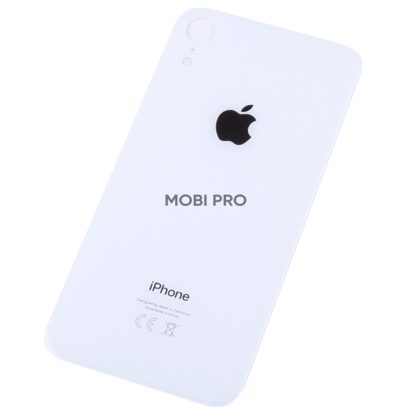 Задняя крышка для iPhone Xr с увелич.вырезом под камеру Белый - OR