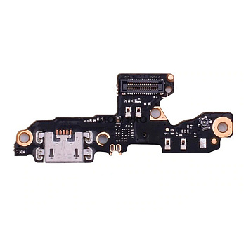 Шлейф для Xiaomi Redmi 7 (M1810F6LG) плата на системный разъем/микрофон
