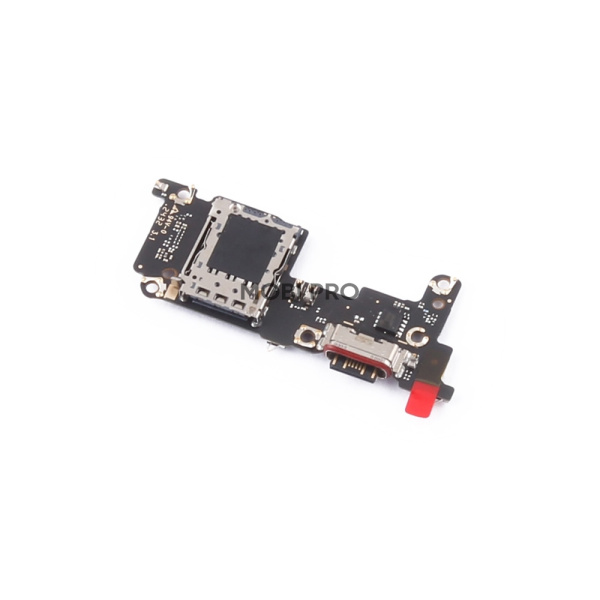 Шлейф для Xiaomi 12T/12T Pro (22071212AG/MZB0CE5RU) плата системный разъем/разъем SIM/микрофон - Премиум