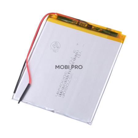 Аккумулятор универсальный 357080p 3,7v Li-Pol 3000 mAh (3.5*70*80 mm)