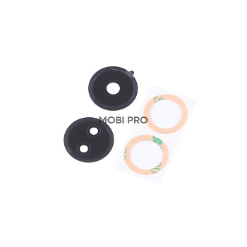 Стекло камеры для Xiaomi Redmi 13C 4G (23100RN82L) (комплект 2 шт.) Черный