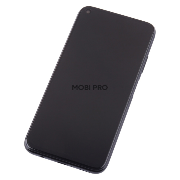 Дисплей для Huawei P40 Lite (JNY-LX1) в сборе с рамкой и АКБ Черный - OR (SP)