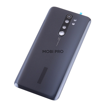 Задняя крышка для Xiaomi Redmi Note 8 Pro (M1906G7T) Черный - Премиум