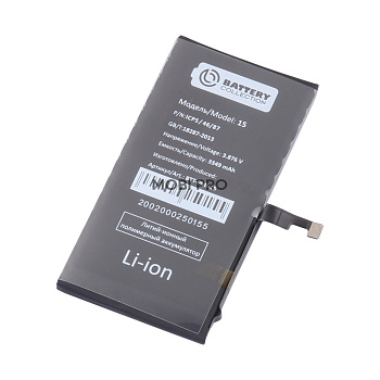 АКБ для iPhone 15 - Battery Collection (Премиум)