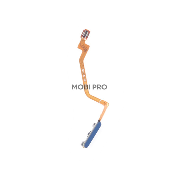 Шлейф для Xiaomi Poco X3 NFC/X3 Pro (M2007J20CG/M2102J20SG) сканер отпечатка пальцев Синий