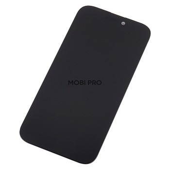 Дисплей для iPhone 15 Pro в сборе с тачскрином Черный - (Soft OLED) MOCELL