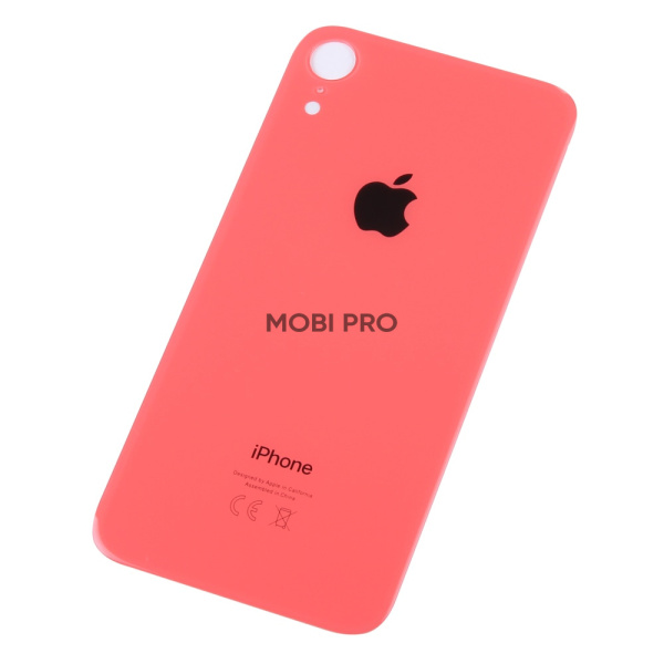 Задняя крышка для iPhone Xr с увелич.вырезом под камеру Коралловый - OR