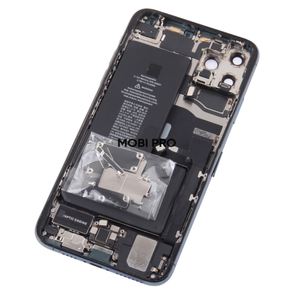 Корпус для iPhone 11 Pro Max в сборе со шлейфами с разбора Зеленый (возможен дефект ЛКП) - OR