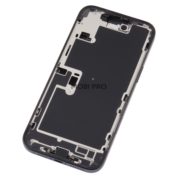 Корпус для iPhone 16 Pro Max в сборе с задней крышкой и шлейфами Черный Снятый - OR