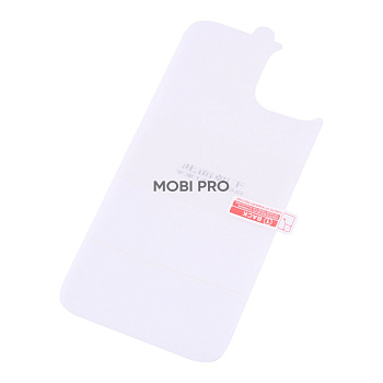 Защитная пленка на заднюю панель для iPhone 14 Plus (силикон, глянцевая)